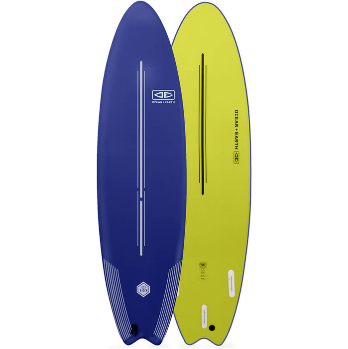 2024 Ocean and Earth Ezi Rider Softboard OESESO - Navy